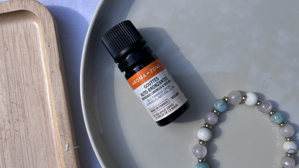 gouttes autobronzantes aroma zone